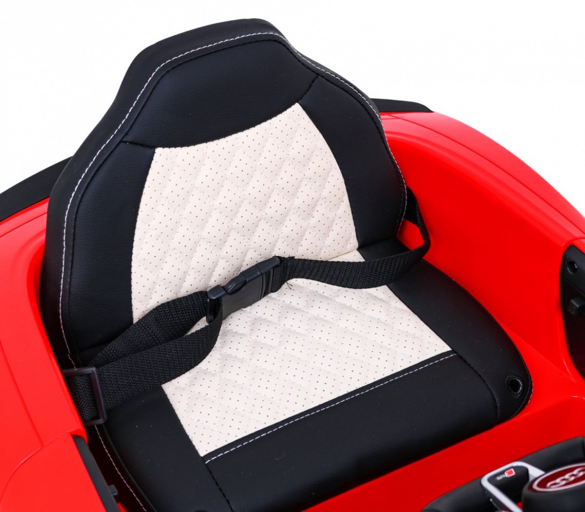 Audi R8 LIFT Samochodzik na akumulator Czerwony