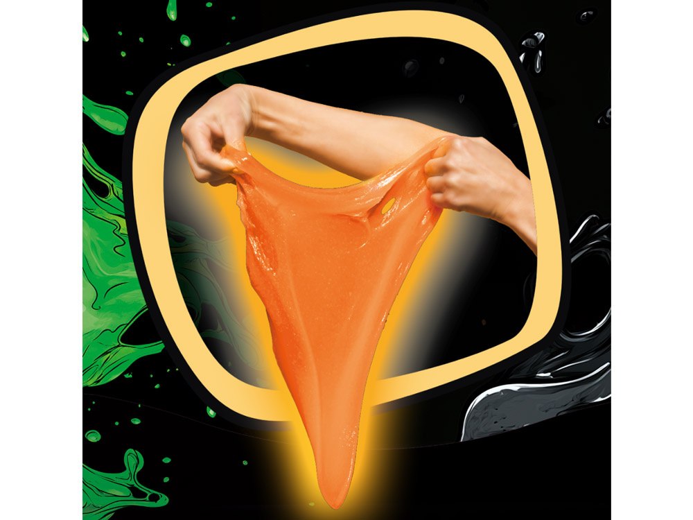 Tuban Jiggly Slime Fluo glow pomarańczowy świecący w ciemności 430g ZA5654